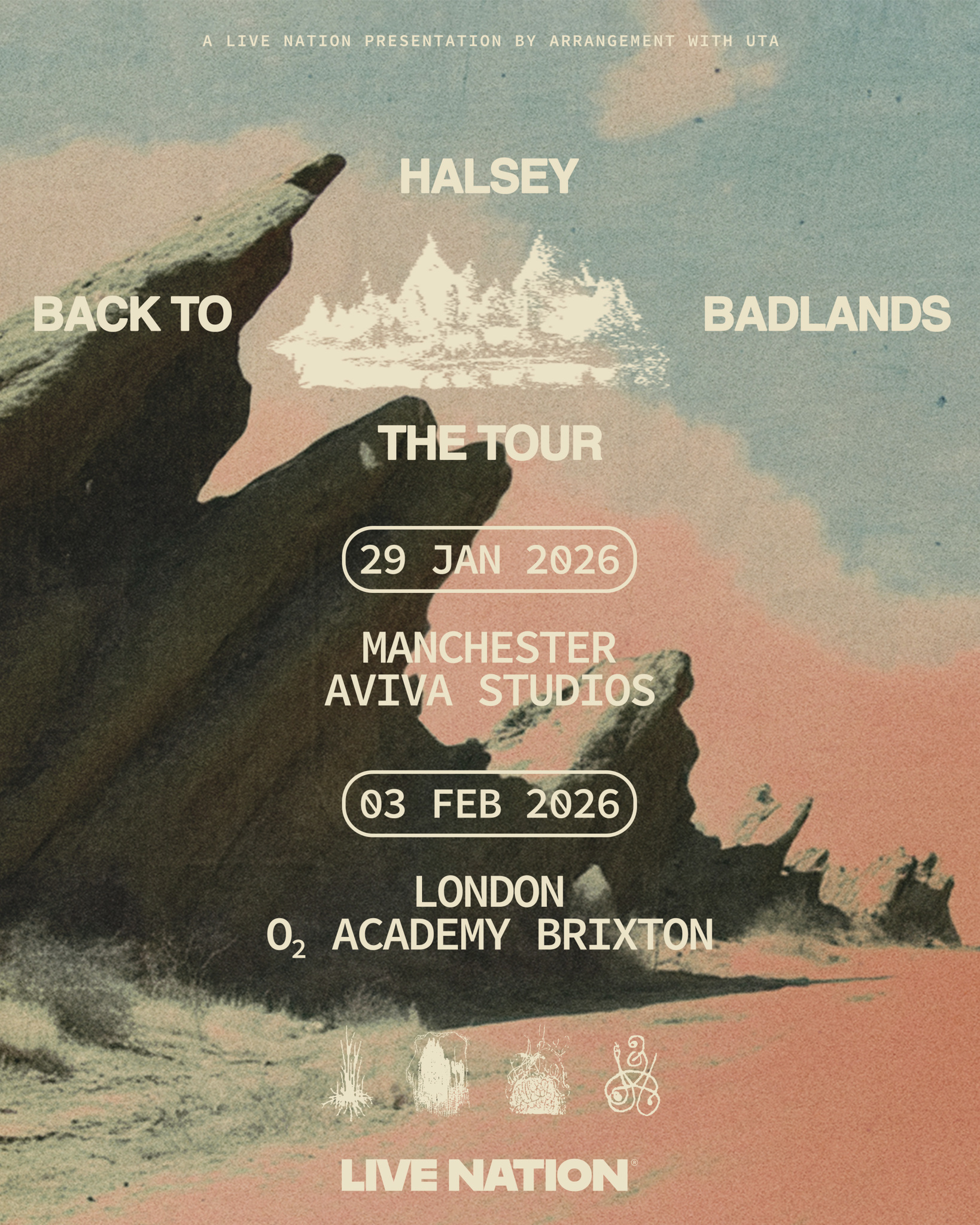 Halsey announces ‘Back to Badlands 2025 2026 International Tour