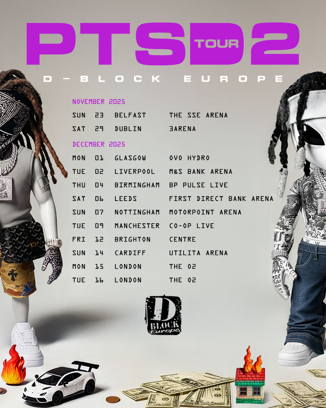 D Block Europe Return With New Single Announce Mixtape PTSD2 And UK D Block Europe Return With New Single Announce Mixtape PTSD2 And UK